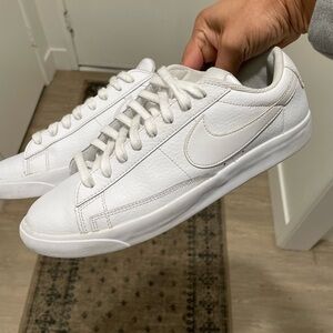 Nike Men's White Blazer Sneakers Low